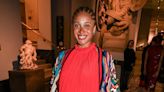 Heavily pregnant Adwoa Aboah leaves the V&A Summer Party