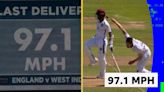 England v West Indies: Mark Wood excites with 97.1mph ball