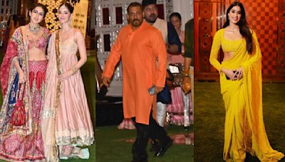 Anant Ambani-Radhika Merchant Haldi Ceremony: From Salman Khan To BFFs Sara, Ananya & Janhvi; WHO Wore What?