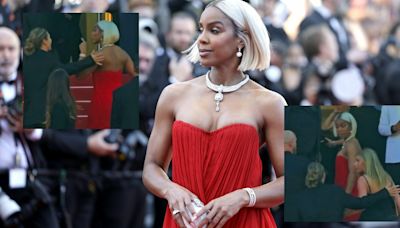 ¿Qué pasó entre Kelly Rowland y una empleada de seguridad en Cannes?; difunden intensas imágenes