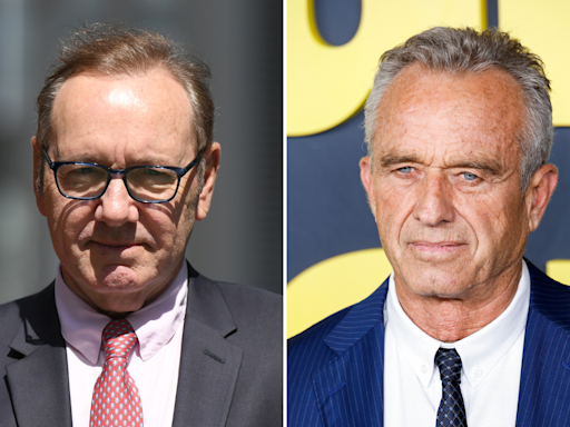 Kevin Spacey endorses ‘loyal friend’ Robert F Kennedy Jr in 2024 presidential race