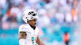 Dolphins might lose WR Jaylen Waddle for a while due to high ankle sprain