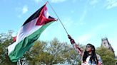 Past the deadline for Harvard students to leave encampment, a rally for Gaza in Harvard Square - The Boston Globe