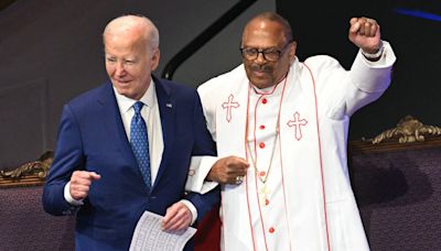 Biden returns to campaign trail at Philadelphia church as pressure grows for him to exit 2024 race: Live