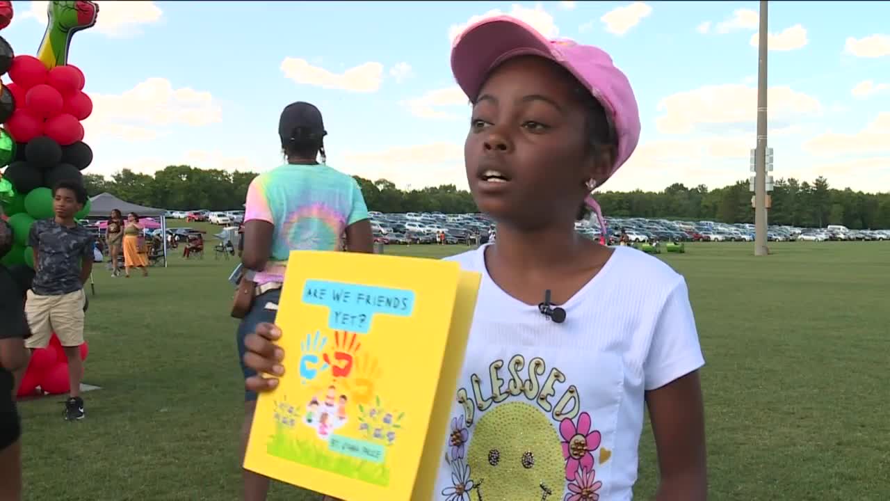 'It's good to celebrate our family,' girl says at Henrico's Juneteenth celebration