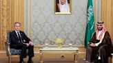 Blinken, Saudi crown prince discuss achieving peace, security in Gaza, US says