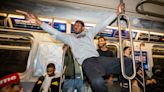 Some riders throw money. Others throw orange soda. The kings of subway dance endure