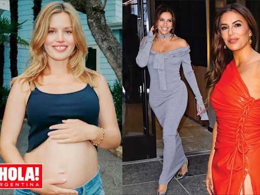 En fotos. La maratón de estilo de Eva Longoria, el embarazo de la hija modelo de Mick Jagger y Kevin Bacon en familia