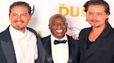 Dylan and Cole Sprouse reunite with Phill Lewis