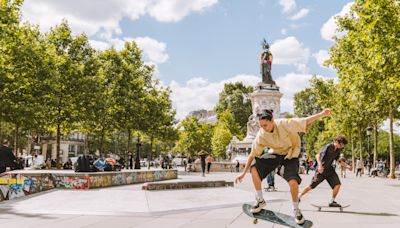 In the Streets of Paris, Skateboarders Are Catching Big Air