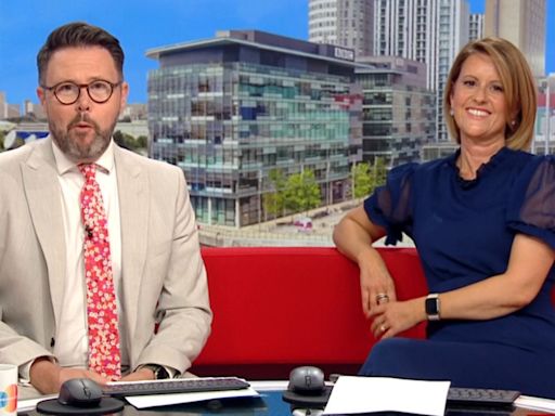 BBC Breakfast's Jon Kay scolded by co-star as Sally Nugent remains missing