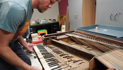 UB Music Department discovers broken-down piano is 206-year-old 'lost relic'