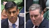 Rishi Sunak branded a ‘Mr Nobody who doesn’t get Britain’ in PMQs clash