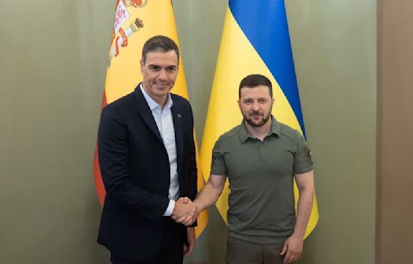 Zelensky to meet Prime Minister Sánchez and King Felipe in Spain