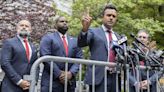 'Utterly humiliating': Trump sycophants in matching suits audition for Trump outside trial