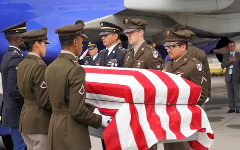 B-17 gunner’s remains buried in North Carolina 80 years after bomber went down in France