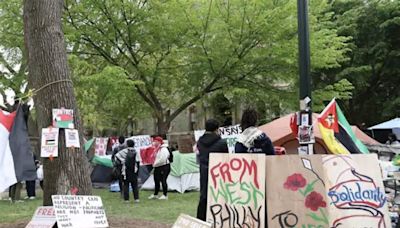 La Universidad de Pensilvania evalúa medidas disciplinarias contra los manifestantes propalestinos