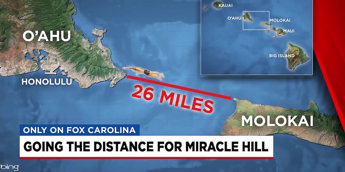 Upstate endurance swimmer going the distance for Miracle Hill