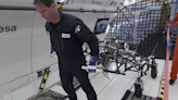 Watch an astronaut test a 'lunar wheelbarrow' in moon-like gravity for 1st time (exclusive video)