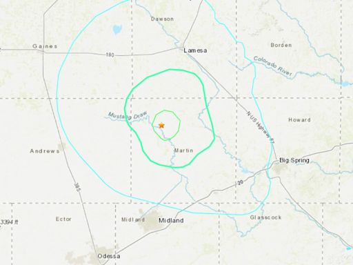 Magnitude-5.1 earthquake strikes near Midland, Texas, as thousands report shaking