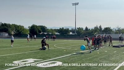 Brock Osweiler — Kalispell Braves Football Camp