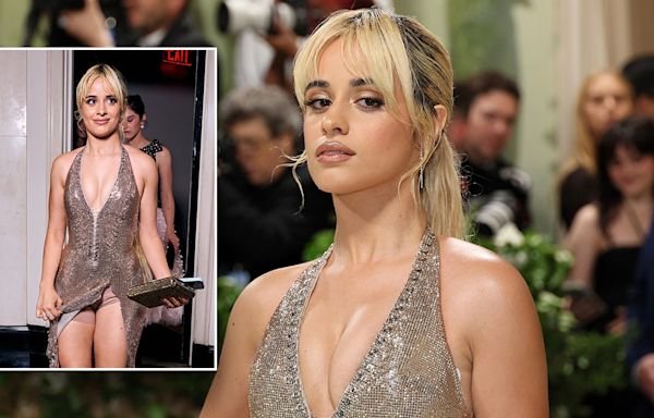 Camila Cabello suffers Met Gala wardrobe malfunction, exposing underwear