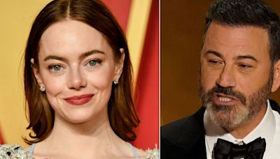 Emma Stone Reacts To Rumor She Called Jimmy Kimmel A ‘Prick’ At The Oscars