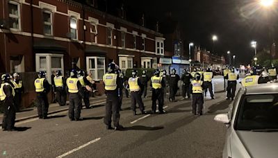 Police officers hurt in Hartlepool protest disorder