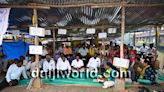 Udupi: Koraga Community continues protest; Karnataka DSS extends support