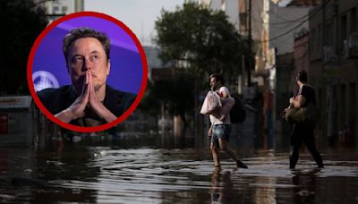 Musk donará miles de terminales de internet Starlink a Brasil por inundaciones