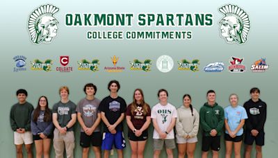 Continuing their careers: These 11 Oakmont grads set to play collegiately next year