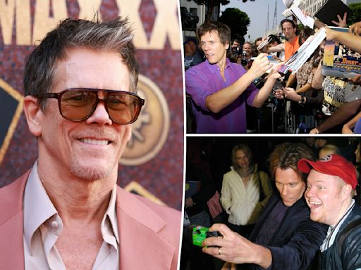 Kevin Bacon recalls disguising himself as a normal person for a day: ‘This sucks’