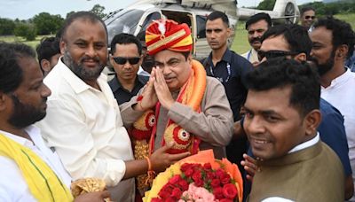 Union Minister Nitin Gadkari urged to expedite road works in Annamayya district