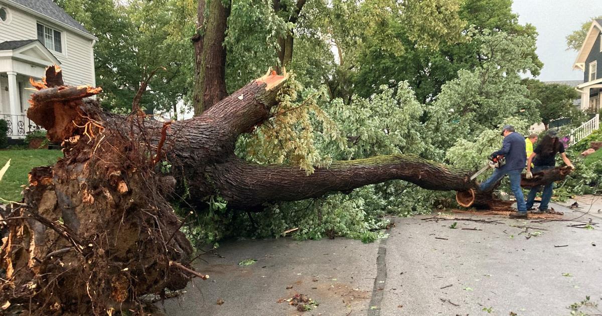 Live updates: Severe storms wreck Omaha trees as power outage total rivals records