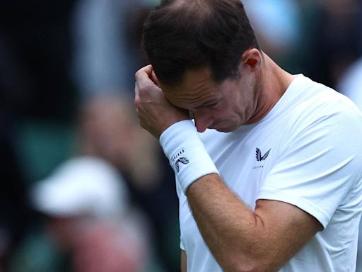 Tearful Andy Murray suffers losing start to Wimbledon farewell