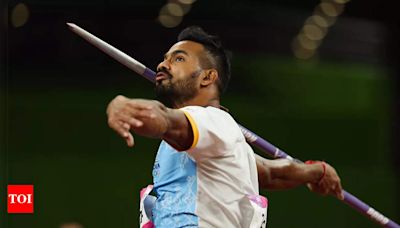 Olympics-bound javelin thrower Jena says he was on verge of quitting last year | Paris Olympics 2024 News - Times of India