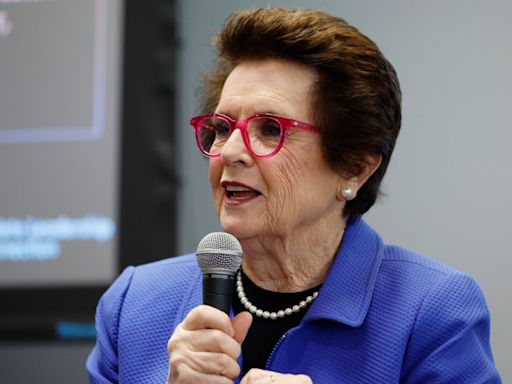 Billie Jean King hails progress in women's sports