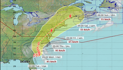 Tropical storm: ‘Lot of uncertainty’ as Debby heads for Atlantic Canada | Globalnews.ca