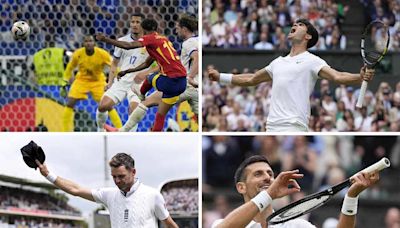 In pictures: From Tendulkar at Wimbledon to Yamal's screamer at Euro, some of the week's best sports moments