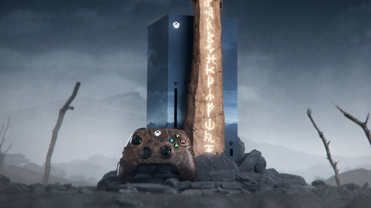 Xbox Celebrates Launch Of Hellblade 2 With Custom Series X Console