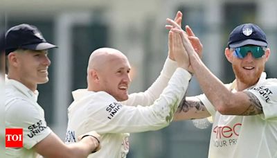 England skipper Ben Stokes takes two wickets on County Championship return for Durham | Cricket News - Times of India