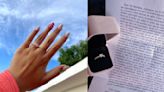 Mujer recibe anillo de compromiso tres meses después de que su pareja murió