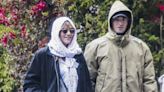 Suki Waterhouse and Robert Pattinson Take Cozy Stroll With Their Newborn