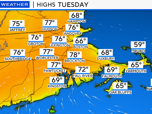 Big weather changes in the forecast for Massachusetts after warm and sunny start to week