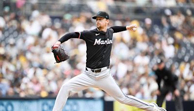 Los bates por fin despiertan y los Marlins evitan la barrida en San Diego con otra buena labor de Garrett