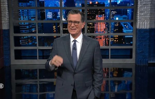 Stephen Colbert Leads Audience in ‘Lock Him Up’ Chant to Celebrate Trump Guilty Verdict | Video