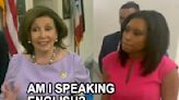 Calm Down, Karen: Pelosi Snaps at Black Reporter, Asks If She Understands English