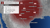 Highs to approach 110 F as dangerous heat intensifies in the Plains