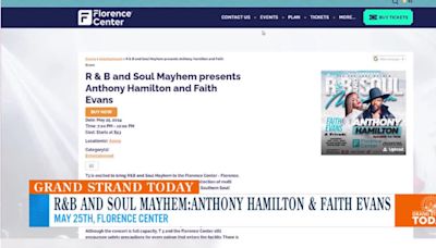 Ger ready for R&B and Soul Mayhem coming to the Florence Center