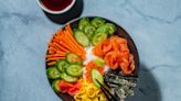 You don’t need fancy knife skills for this sushi bowl